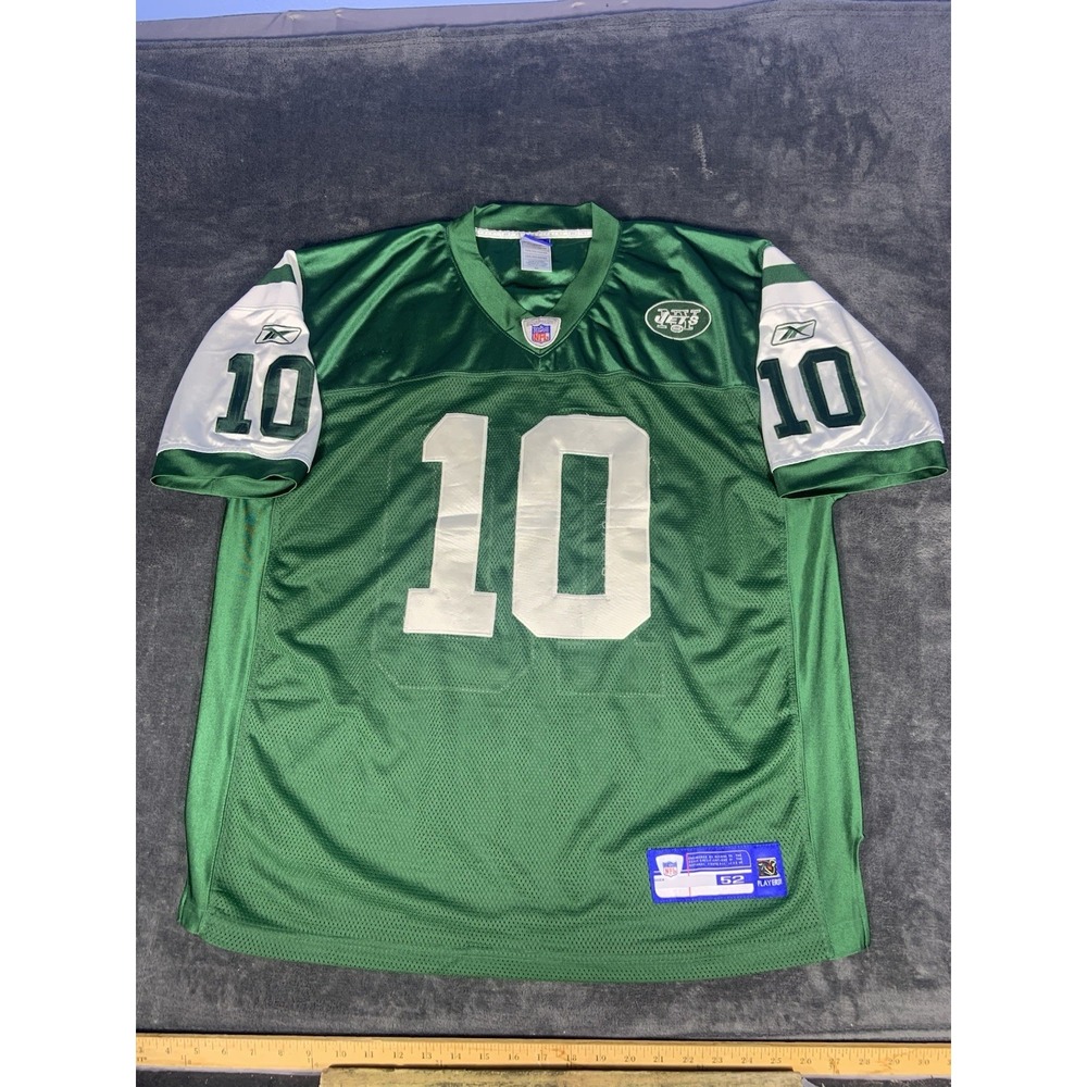 Vintage Reebok NFL New York Jets Chad Pennington #10 Jersey Size 52